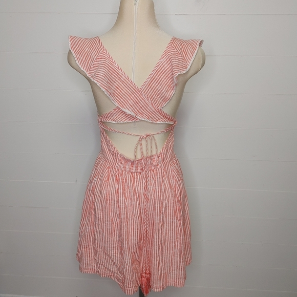 Free People Heartlines striped mini dress S - Picture 6 of 14